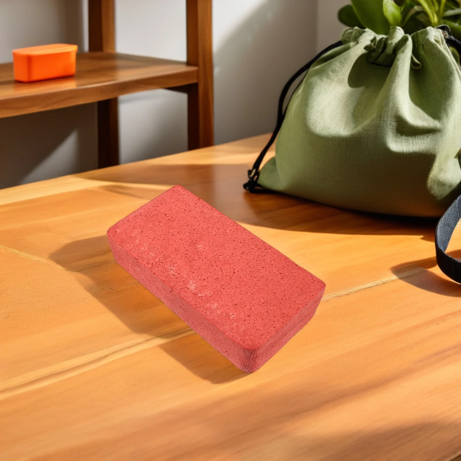 6Pcs 영화 소품 거품 벽돌 빨간색 경량 시뮬레이션 블록 무대 공연 마술사 트릭 할로윈 코미디