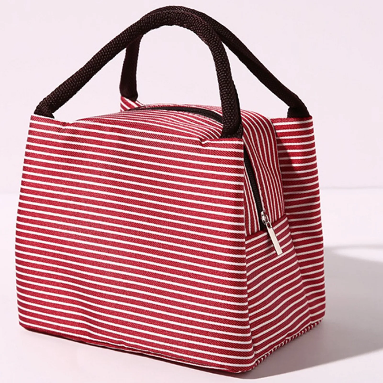 

1PC Lunch Bag Handle Insulation Cooler Bag For Children Lunch Box Picnic Travel Portable Food Storage Breakfast Thermal Food Bag