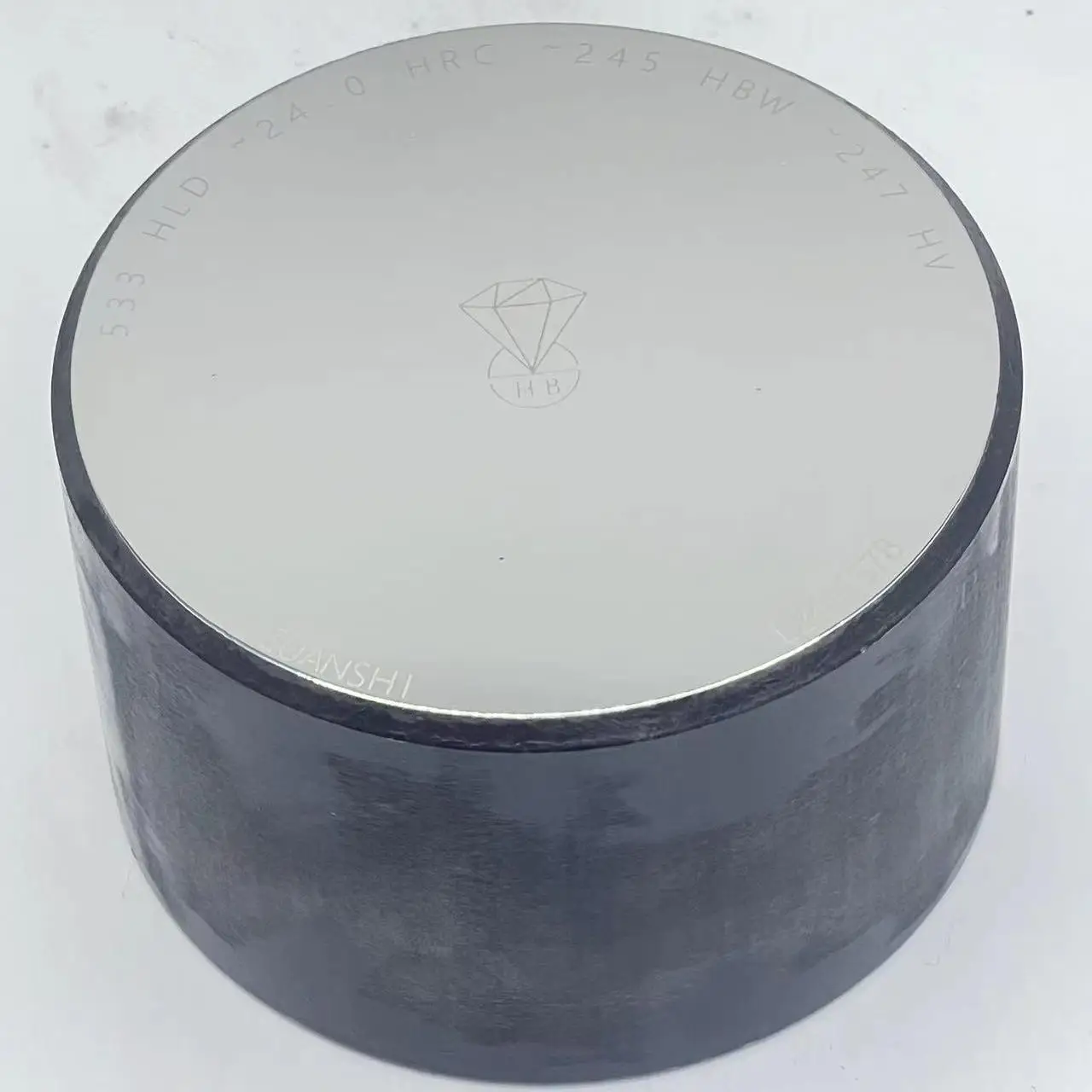 D Type 533HLD Leeb Standardized Hardness Test Block, Calibration Test Block for Calibrate The Hardness Tester Hardness Block