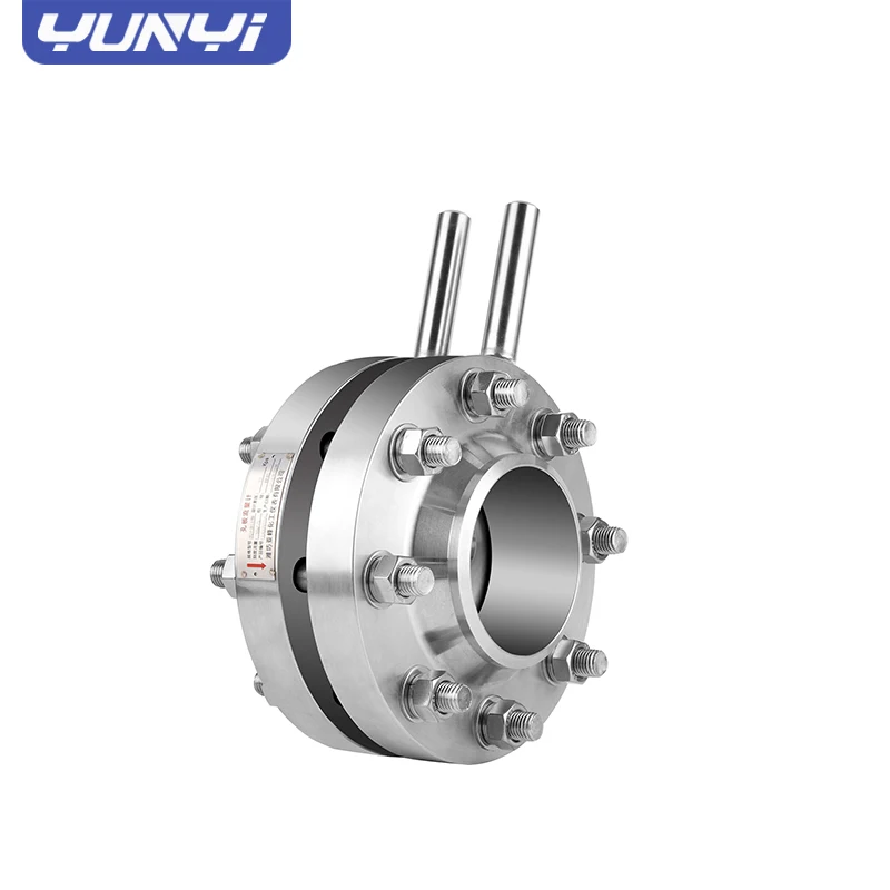 نطاق قياس كبير DN1200 مقياس تدفق لوحة فتحة مقياس تدفق الضغط التفاضلي للبخار #4