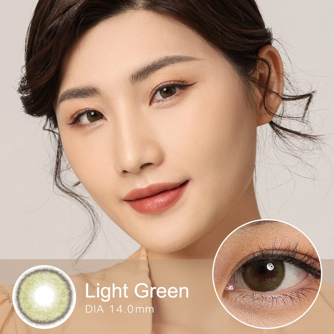 Magister Color Contact Lenses For Eyes Natural Beauty Pupils 1 Pair Yearly Cosmetics Color Lens Contact Lenses With Lenses Case