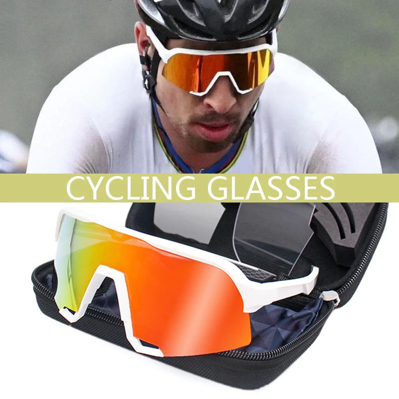 S3 Lunettes de soleil de vélo polarisées pour hommes et femmes, lunettes de vélo de route, lunettes de vélo de montagne, lunettes de vitesse, sports de plein air