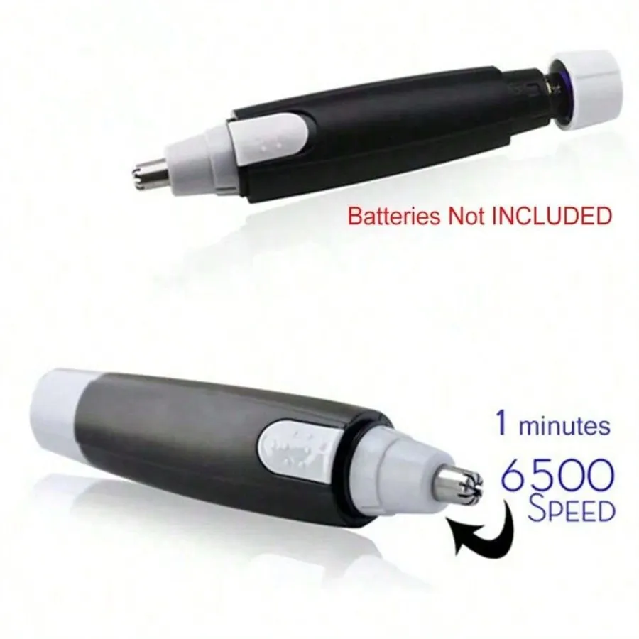 휴대용 미니 코 헤어 트리머, 전기 얼굴 제모 장치, 남녀공용, 무통 및 안전 면도기