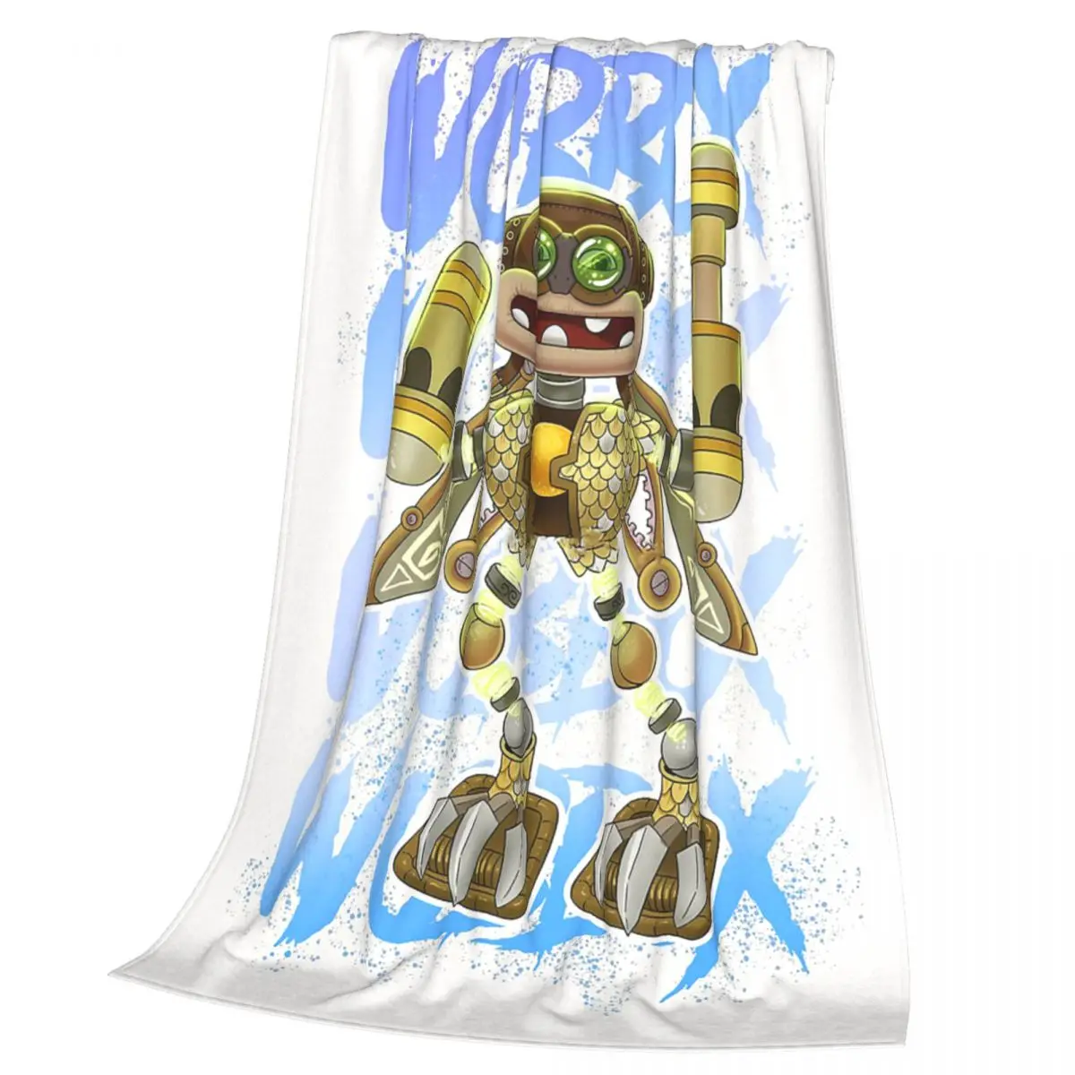 Wubbox My Singing Monsters Blanket Soft Warm Flannel Throw Blanket Cover for Bed Living room Picnic Travel Home Couch