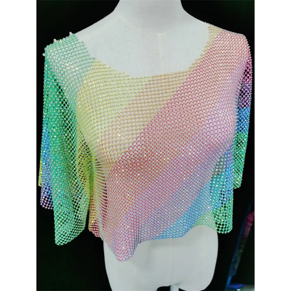 

Women's Belly Dance Tops 2022 New Belly Dance Practice Clothing Oriental Dance Performance Clothing Beginnersg Full Diamond Tops