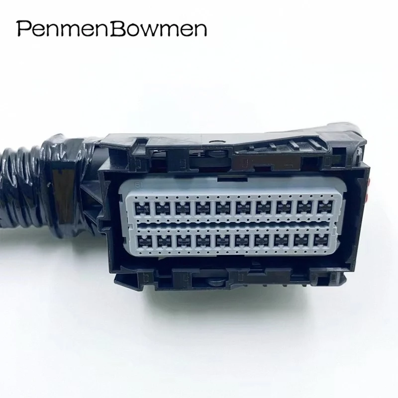 

1 Pc 80 Pin Automotive Electric Computer Board Engine Blue E Plug Full Line Plug Suitable For Sinotruk Hino Sany