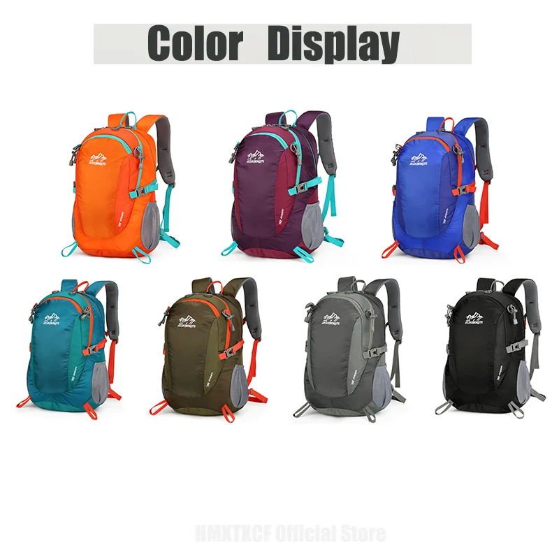 Estudante sacos de desporto mochilas leves para homens mulheres nova ao ar livre mochila viagem curta distância juventude fim de semana caminhadas mochila