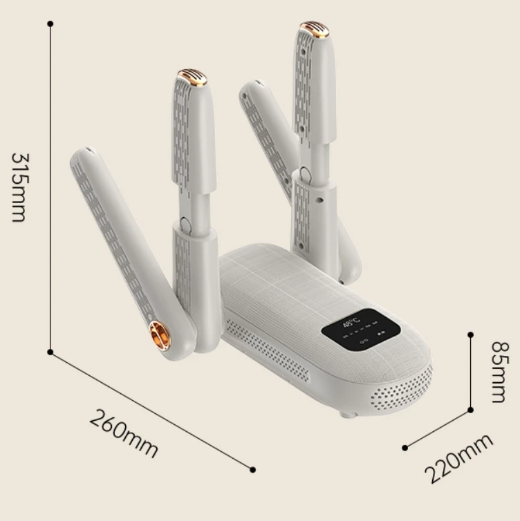 2025 Intelligent Timed Shoe Dryer - Automatic Shoe Deodorizer & Moisture Remover with Digital Timer