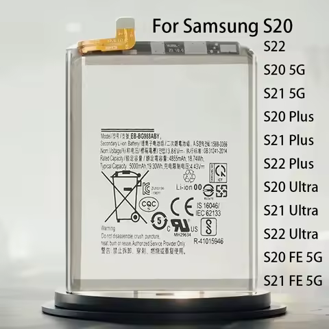 Battery For Samsung Galaxy S20 S21 S22 FE 5G Plus Ultra SM-G981U/J UW A52 G780F S20+ S20Plus S20Ultra S20U S21Plus S21+ S21Ultra