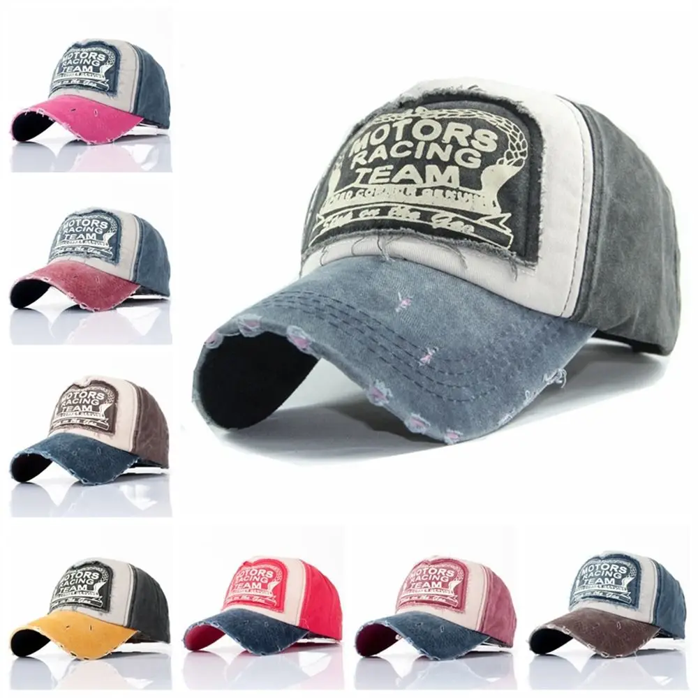 قبعات للأب أزياء إلكتروني قبعات البيسبول المرقعة تنفس Snapback قبعة القطن متعدد الألوان الهيب هوب قبعة للجنسين