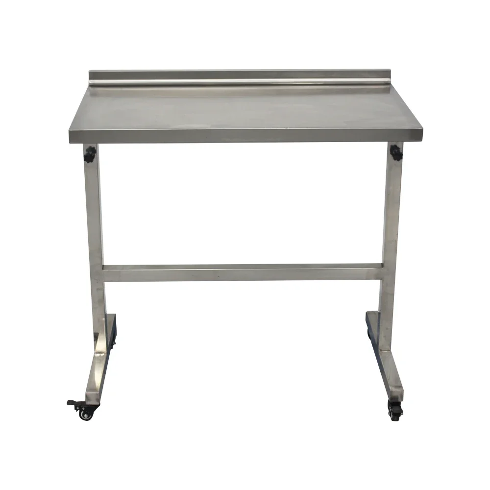 Veterinary Equipment Operating Instrument Vehicle Stainless Steel Lifting Surgical Auxiliary Table For Animal