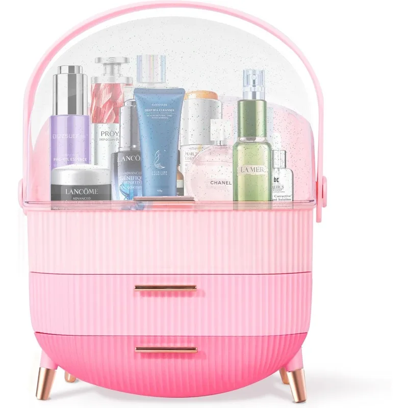 

Teen Girls Gift Makeup Organizer,Skincare Organizer Jewelry Storage,Cosmetics Storage and Display Case,Make Up Holders and