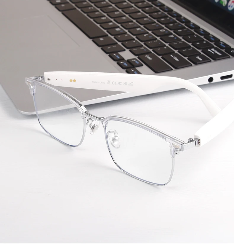 KOIPSSE Smart-Brille, schwarze Technologie, hochwertige Outdoor-Sportarten für Erwachsene, Strand, Fahren, integrierte Lautsprecher, Musik spielen, Dual-Touch-HIF – Detail 17
