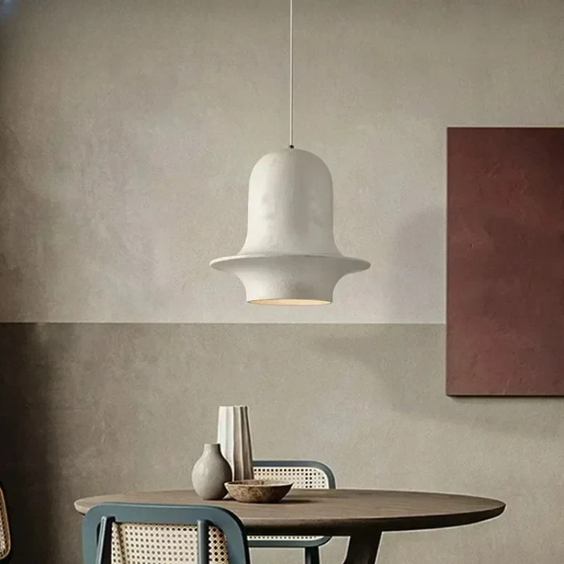 Wabi-sabi Retro Pendant Lights Nordic Chandelier Home Decoration Hanging Lamps for Living Dining Room Hotel Hall Restaurant Bar