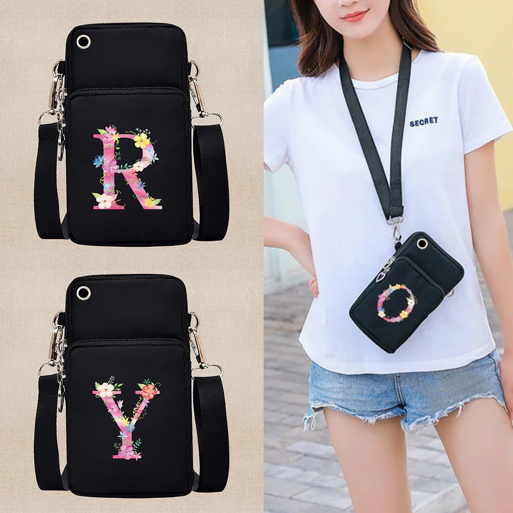 novo-rosa-carta-padrao-saco-do-telefone-movel-inclinacao-mini-saco-multi-camada-com-ziper-bolsa-casual-viagem-ao-ar-livre-sacos-de-ombro-ajustaveis