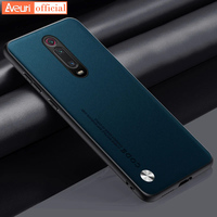 For Xiaomi Mi 9T Pro Mi9T Coque Luxury PU Leather Case For Redmi K20 Pro Matte Cover Silicone Shockproof Protection Phone Case