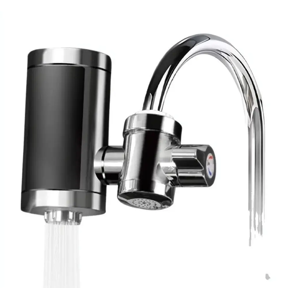 3000W Instant Electric Faucet Heater Stainless Steel Kitchen Tap Hot Water System Fast Heating Tankless For Washing