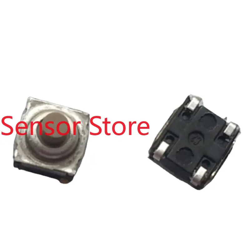 10PCS Waterproof And Dustproof Soft Rubber Tact Switch 7*7*5 Patch 4 Feet Button Micro-motion Reset