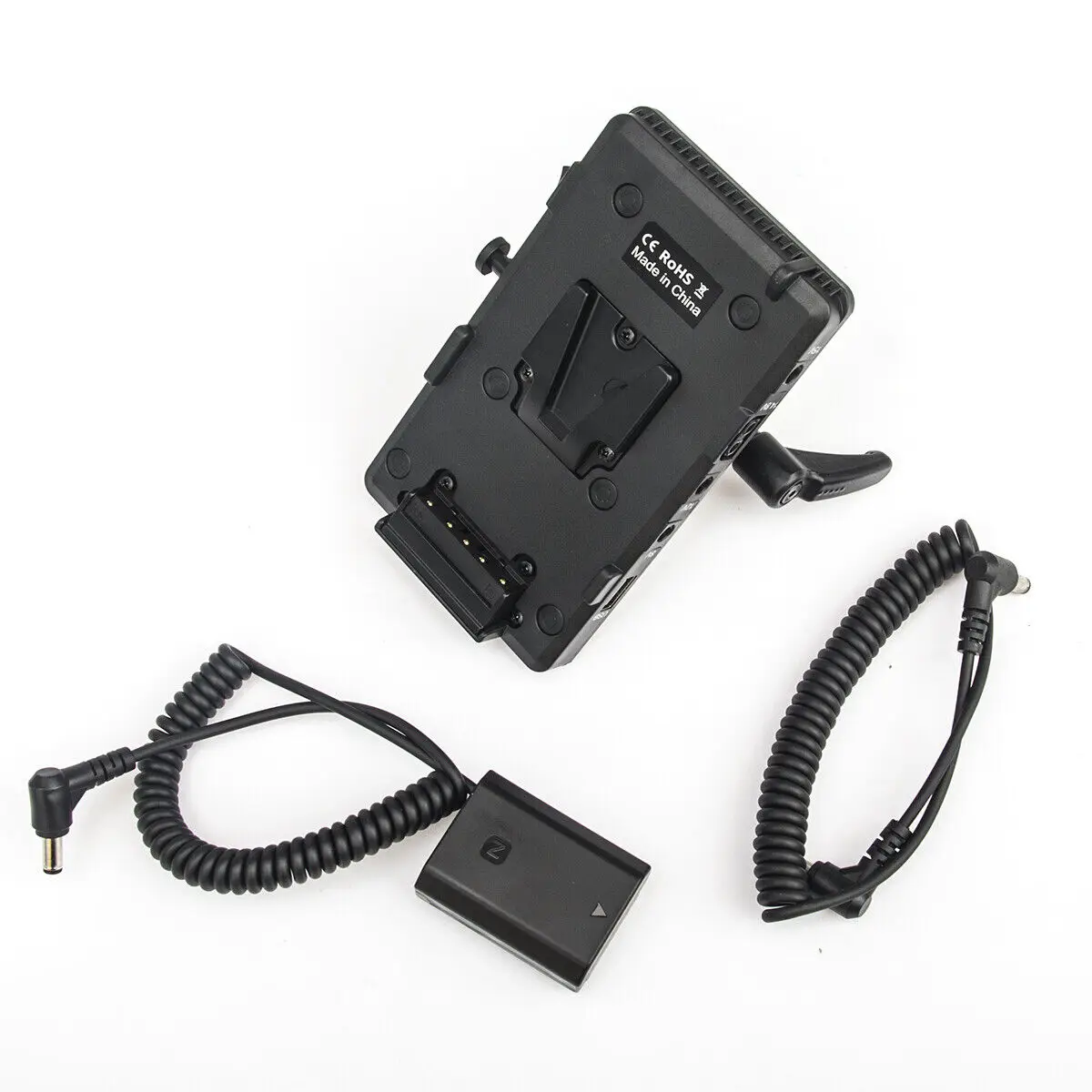 

New V-mount Battery Plate Power Supply D-Tap w/ Clamp to FZ100 Adapter Cable for Sony A7RIII