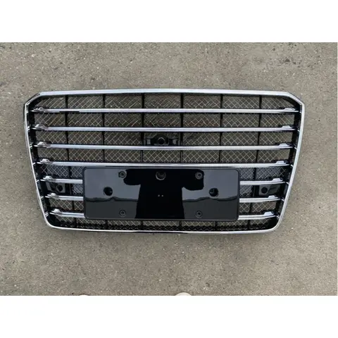 Car Front Grille For Audi A8 D4pa W12 Front Grille 2014 2015 2016 2017 Upgraded Front Bumper Grille Racing Grills