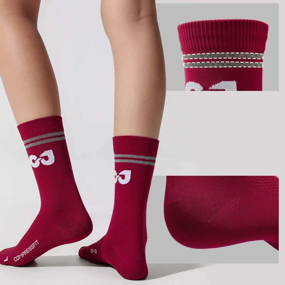 

Winter Fashion Cycling Socks Men Women Breathable Road Bicycle Sport Compression Socks Outdoor Racing Running Bike Socks