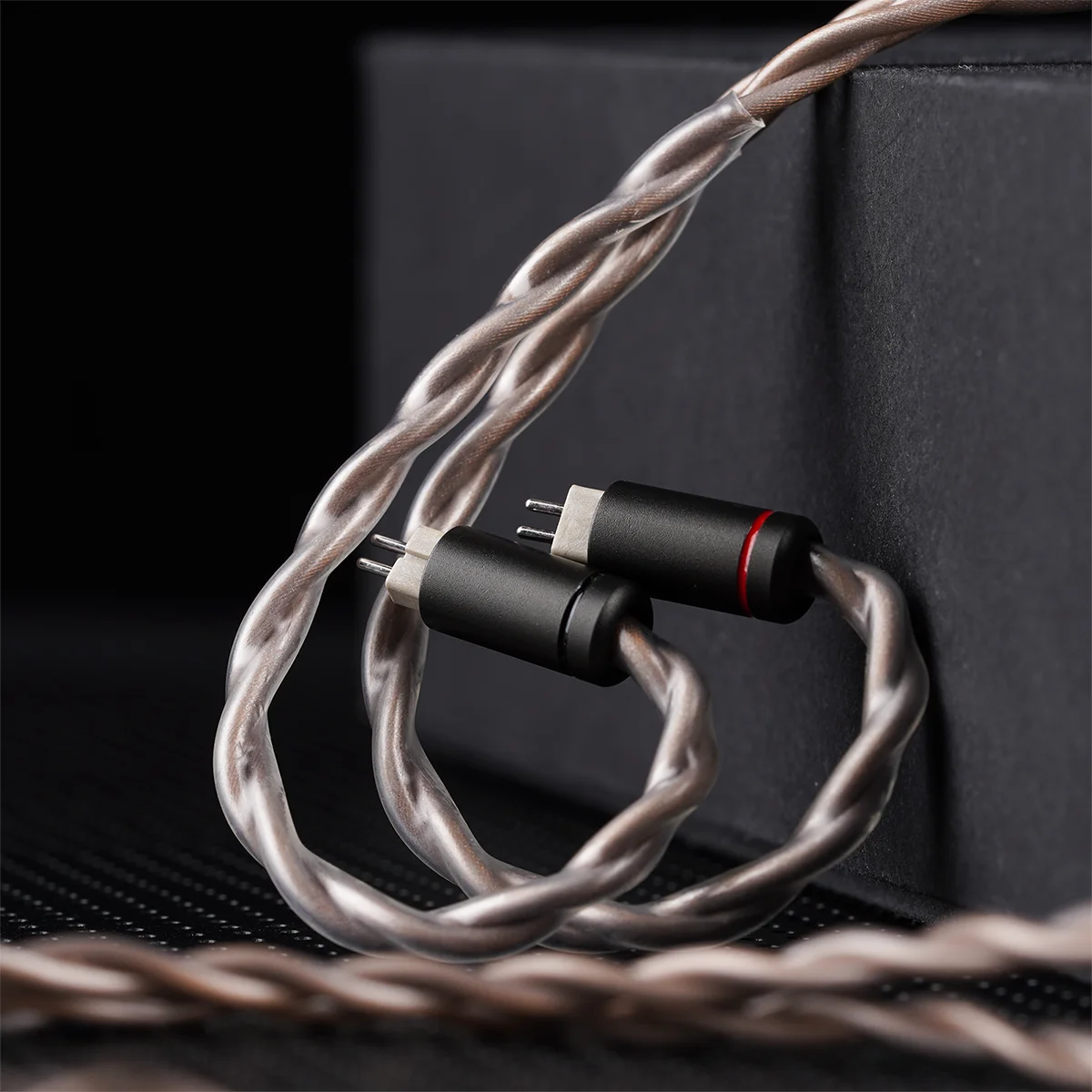 NICEHCK UpLaura Cable de actualización de auriculares 17AWG oxígeno desconecta cobre plateado 0,78mm 2 pines enchufe OFC para NX8 Que Explorer