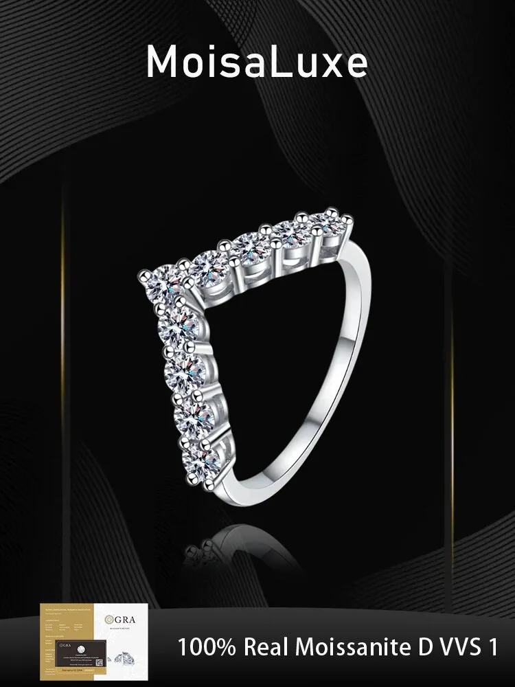 

Официальный магазин MoisaLuxe, сертифицированный муассанит, стерлинговое серебро 925 пробы для женщин, обручальные роскошные ювелирные изделия высокого качества