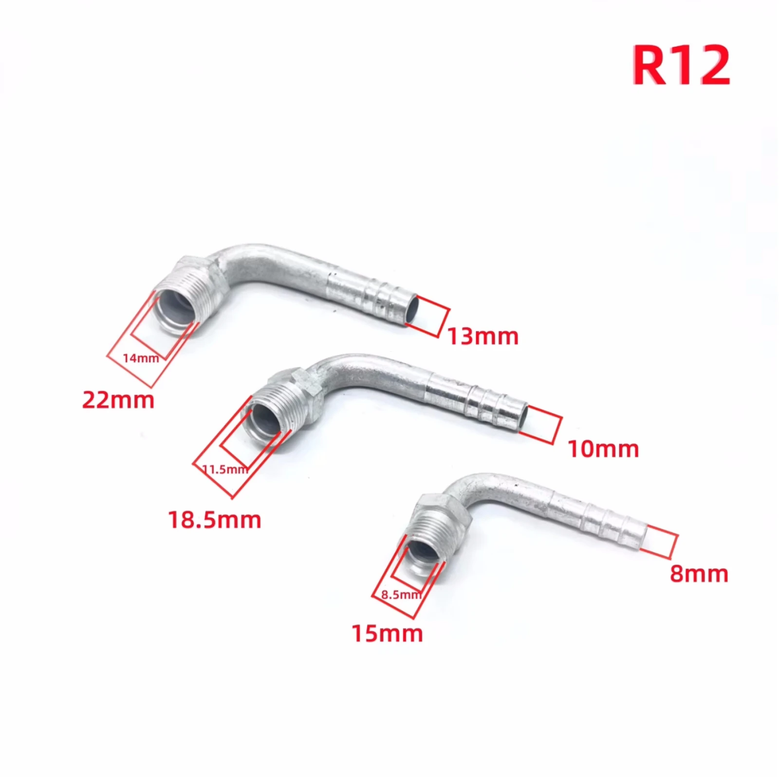 RV65F # 6 # 8 # 10 R12 automobile air conditioning pipe joint/adapter/air conditioning hose joint (elbow and straight)