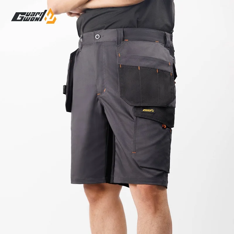 

Летние мужские шорты для спецодежды с несколькими карманами, подходящие для походов и альпинистских инструментов