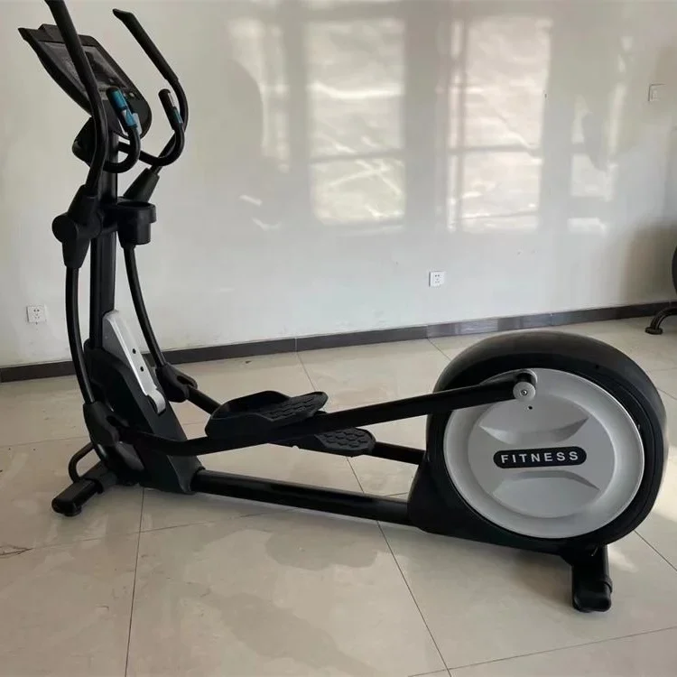 Professional Commercial Elliptical Machine Plug-in Electric Folding Magnetic Resistance Elliptical Cross Trainer