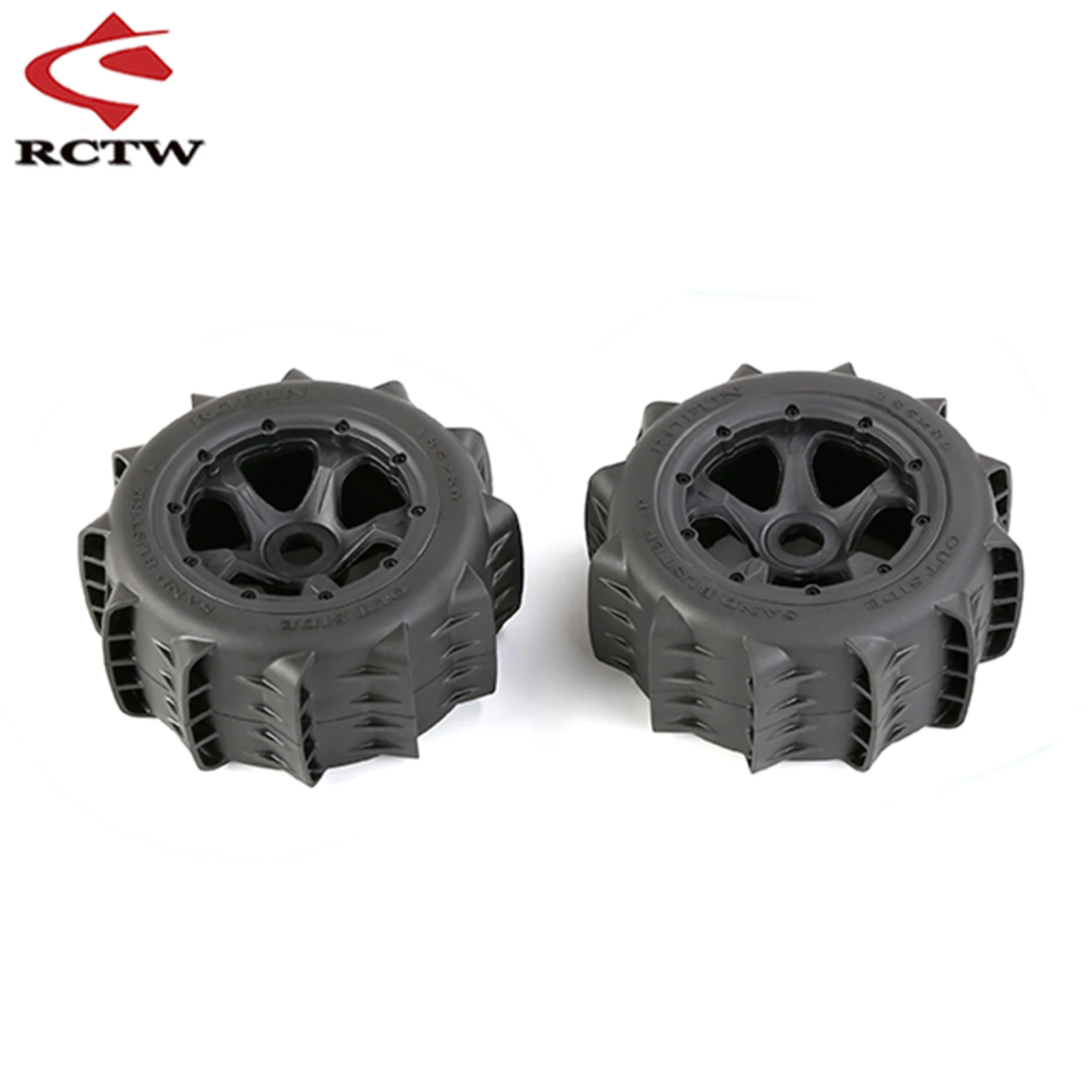 1/5 Hpi Rovan Rofun Kingmotor Baja 5B Ss 버기 부품용 후면 샌드 타이어, 185X80, 2pc, 신제품