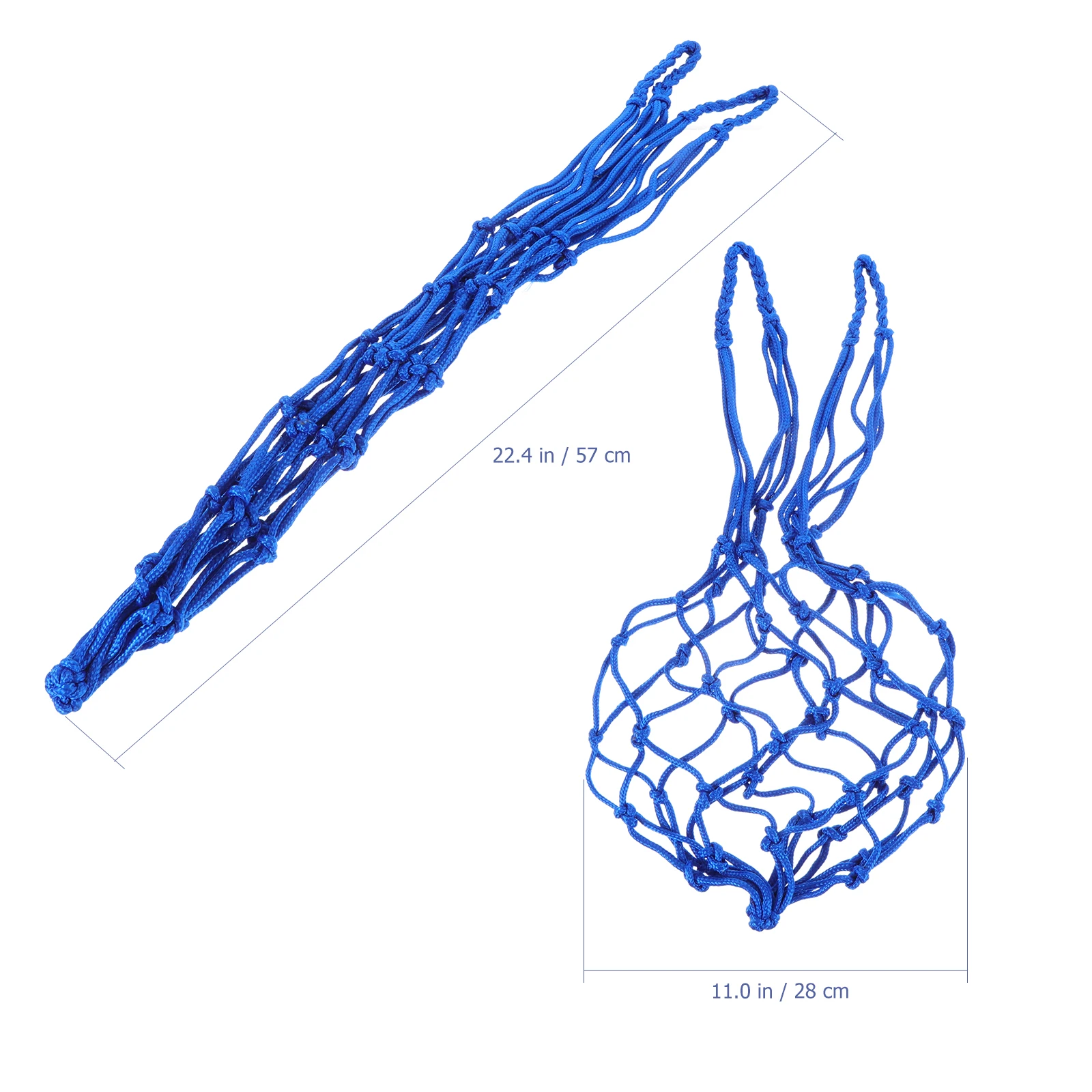 2 قطعة شبكة تخزين الكرة لكرة القدم كرة السلة الكرة الطائرة منظم شبكي متين لتوفير المساحة حقيبة المعدات الرياضية