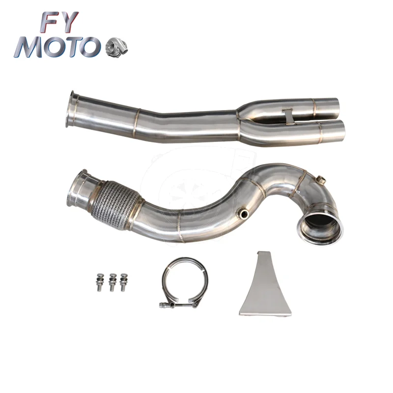 Exhaust Downpipe for AUDI TTRS 8S RS3 8V 2.5 TFSI EVO2 EA855 2017+