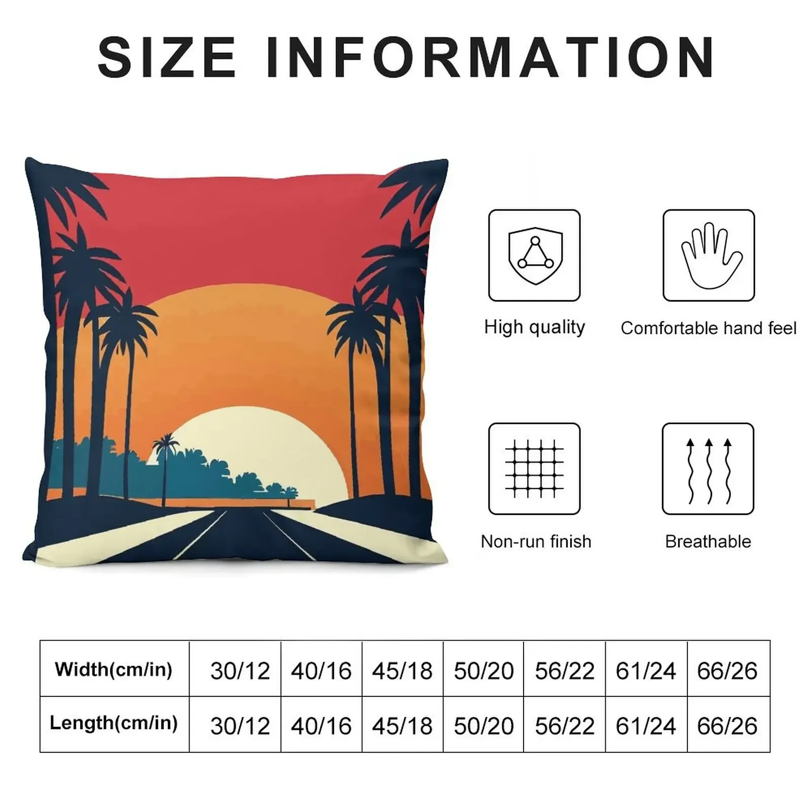 Sunset Boulevard Throw Pillow bed pillows Cushions For Decorative Sofa Cushion Cover Set pillow