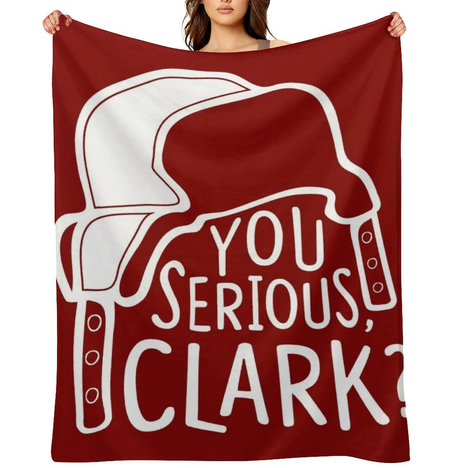 

You serious, Clark Cousin Eddie Throw Blanket Single Flannel Sleeping Bag warm winter Blankets