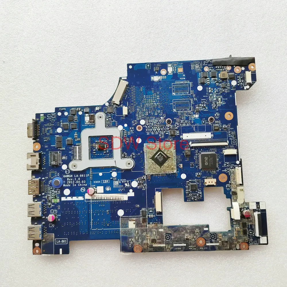 

For Lenovo P585 G585 N585 N586 Notebook QAWGH LA-8611P Laptop Motherboard LA-8611P Mainboard DDR3 Free CPU tested good