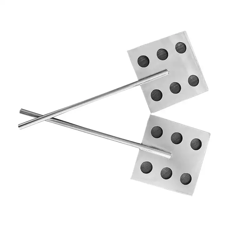 

Stainless Steel Laboratory Stirring Paddle A-Shaped Fan Blade Anchor 316 Stirring Paddle High Viscosity Mixer Blade