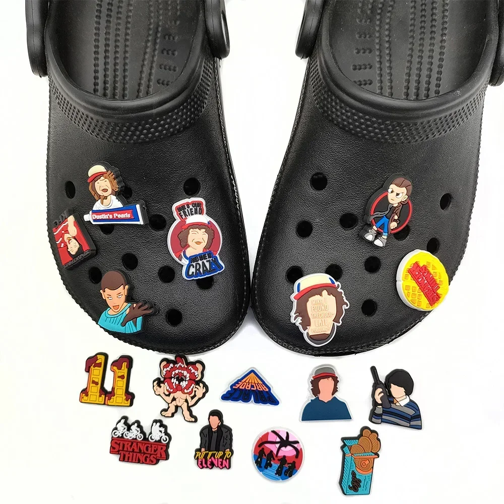 Cartoon Strange Tales Charms for Crocs Shoe Decorations for Clogs Sandals Shoe Accessories for Teens Kids Birthday Gift