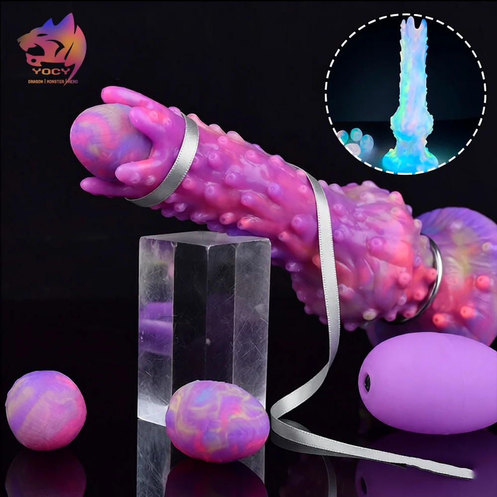 YOCY نفخ Ovipositor هوائي وضع البيض عقدة جوفاء دسار لتقوم بها بنفسك كرات بعقب المهبل الإناث الاستمناء لينة الشرج الجنس لعب #1