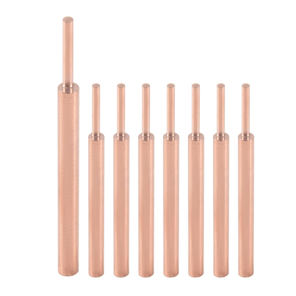 A98U 8PCS Welding Needle Aluminum Oxide 3mm Eccentric Rod Welding Machine Welding Pen Brazing Battery Nickel Plate