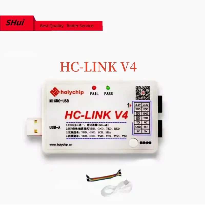 HC-LINK FLASH Single Chip Emulator of Xinsheng Factory With DuPont cable +Micro USB