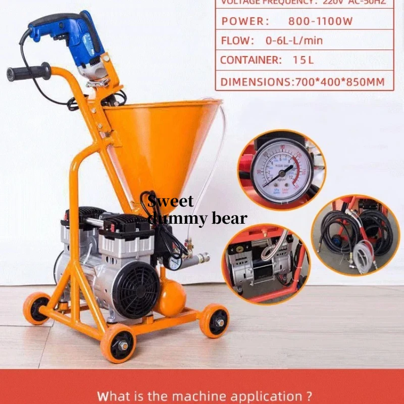 

Многофункциональная машина для растворивания — смешивание, накачка и распыление цемента | Идеально подходит для штукатурки, рендеринга, швов и подкрашивания.