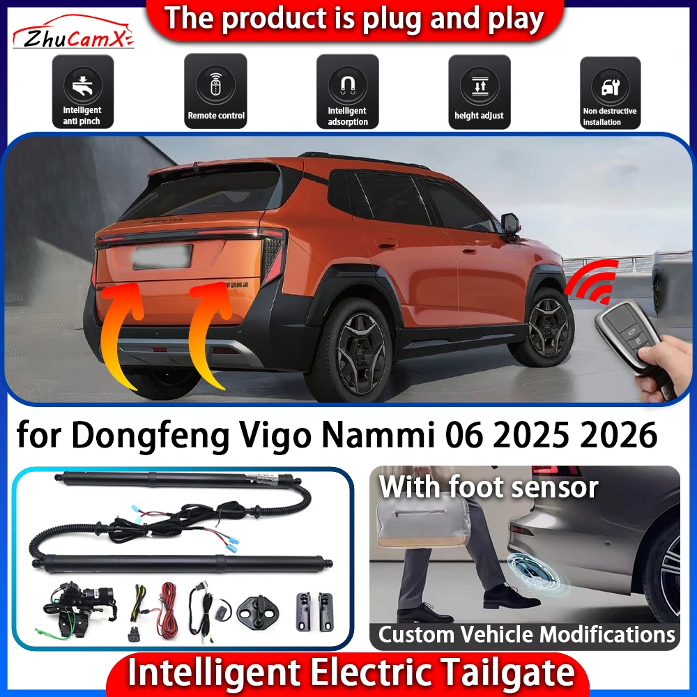 

ZhuCamX Smart Powered Tailgate System for Dongfeng Vigo Nammi 06 2025 2026 Automatic Intelligent Electric Trunk Lift Control Kit