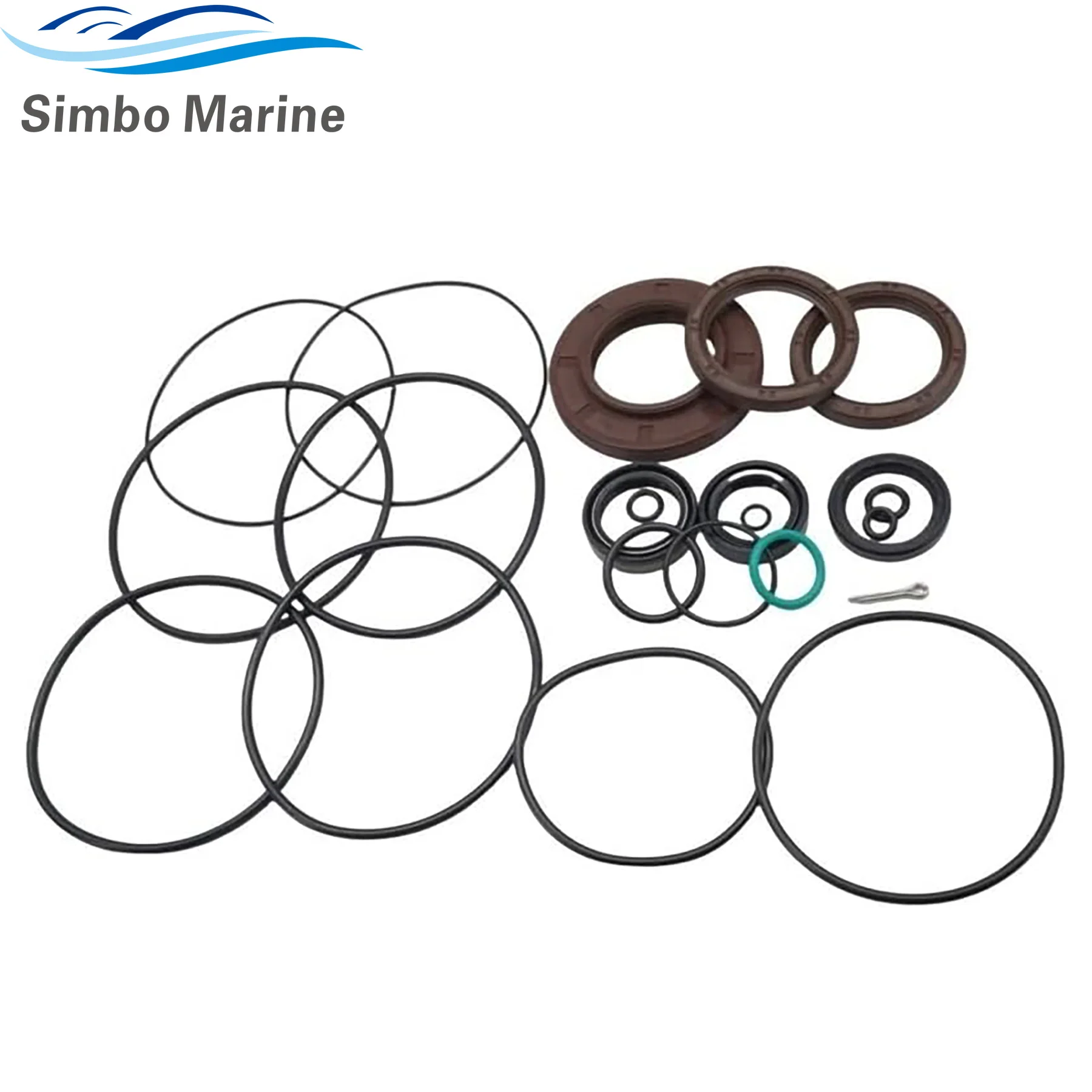 

3859050 Lower Unit Gear Case Seal Kit Compatible with Volvo Penta XDP-B XB X-BLT XHP-BLT XXP-A XXP-ALT XXP-D3 Engines Models