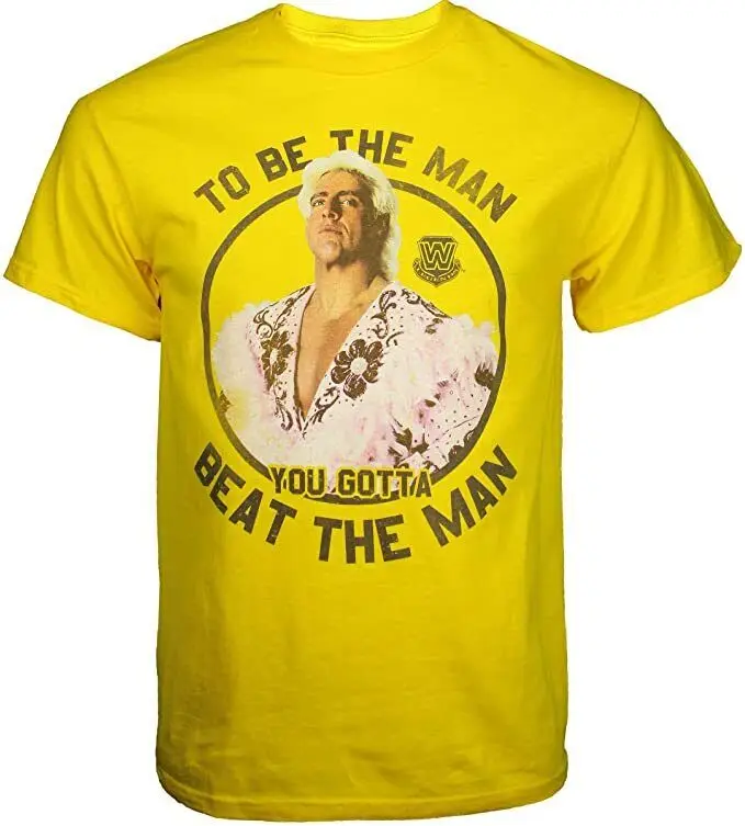 Ric Flair Mens To Be The Man You Gotta Beat T Shirt New S