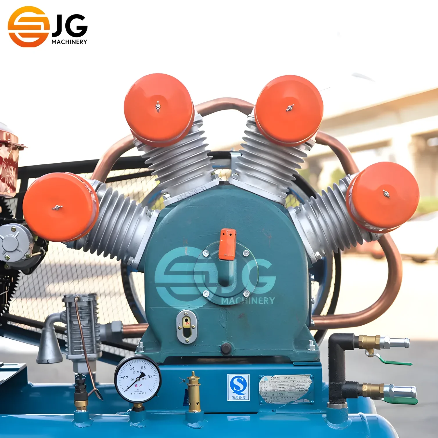 Kepala Silinder Kompresor Udara Piston 5bar 8bar 12.5bar 5hp