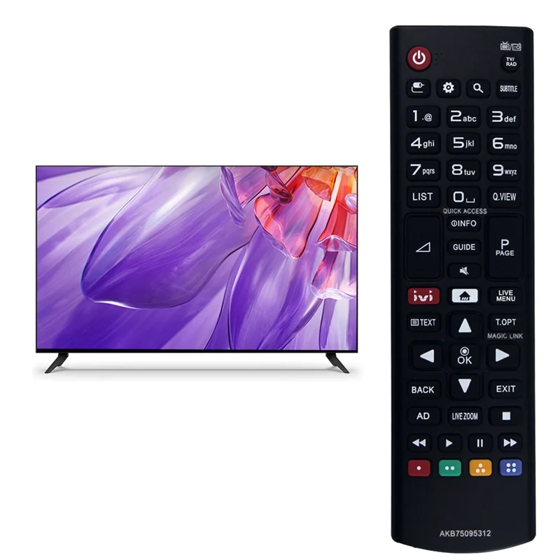 A52T Universal Remote Replacement AKB75095312 Control For Smart TV Models AKB75675303 AKB75375611