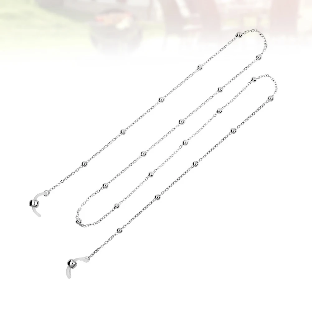 

Eyeglass Chain Necklace Retainer for Women Alloy Material Prevent Fall Sports Running Hiking Cycling Glasses Holder Strap Cord