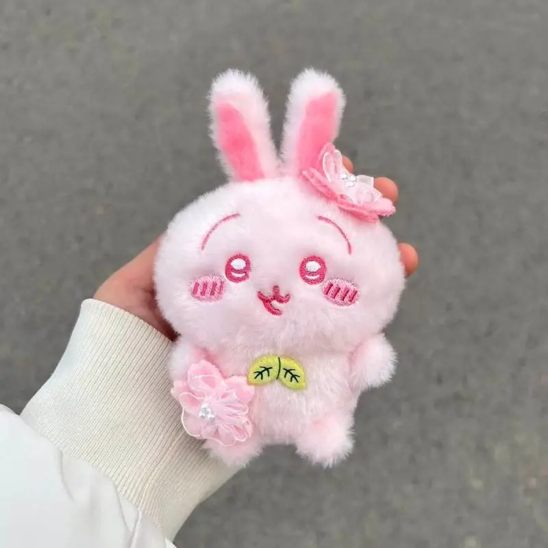 Usagi Spring Days Pink Cherry Blossom Cartoon Plush Stuffed Toy Crossbody Bag Decorative Cute Pendant Birthday Gift for Couples - view 3