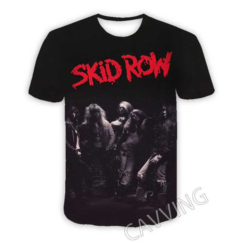 New Fashion Women/Men's 3D Print  Skid Row  Casual T-shirts  Hip Hop Tshirts Harajuku Styles Tops Clothing